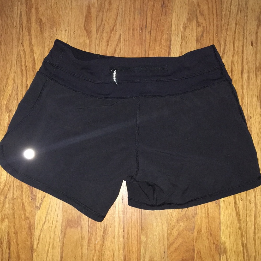Brand New Lululemon Black 4” Shorts